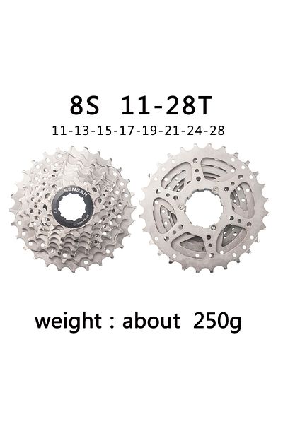 Choice 8 Speed 11-28T SENSAH 8/9/10/11 Speed Road Bike Cassette 11V 23T/25T/28T/30T/32T/34T/36T Bicycle Fre