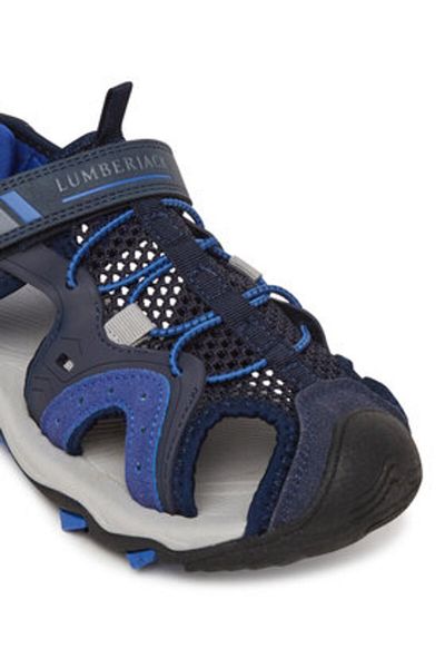 lumberjack Sandale albastre pentru băieți LUMBERJACK-LJ-SBE0106-002-R21-M0142_36/38 D BLEUMARIN/GRI REGAL