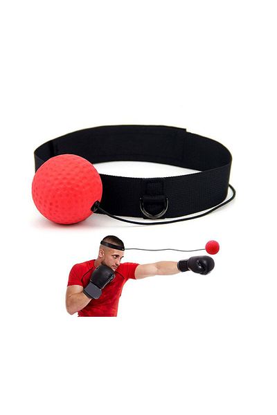 Choice Red 1 PC boxing speed ball, training reaction ball, head boxing ball, coordination exercise ball, ve