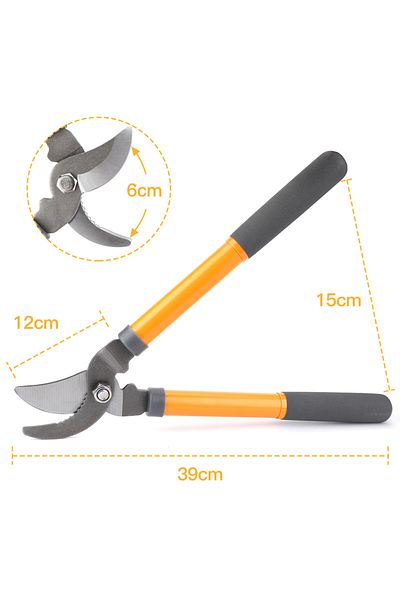 Choice 2758 AIRAJ Pruning Shear Sharp Labor Saving Scissors Professional Pruner Equipment Garden Plant Bran