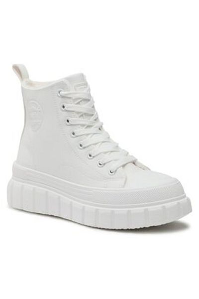 Big Star Shoes Ghete de damă albe BIG STAR-MM274624 101 WHITE