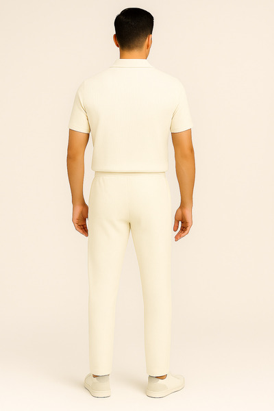 armicem Men's Combination Set – Modern Pipe Leg Bottom and Comfortable Top