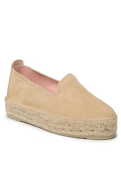 Manebi Women's Espadrilles beige MANEBI-DOUBLE SOLE ESPADRILLES K 1.1 D0 K 1.1 CHAMPAGNE BEIGE