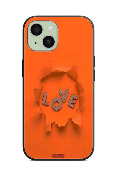 Tolwak غطاء حماية لجهاز Apple iPhone 15 - Love