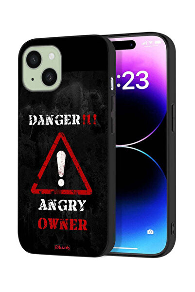 Tolwak غطاء حماية لجهاز Apple iPhone 15 - مالك غاضب