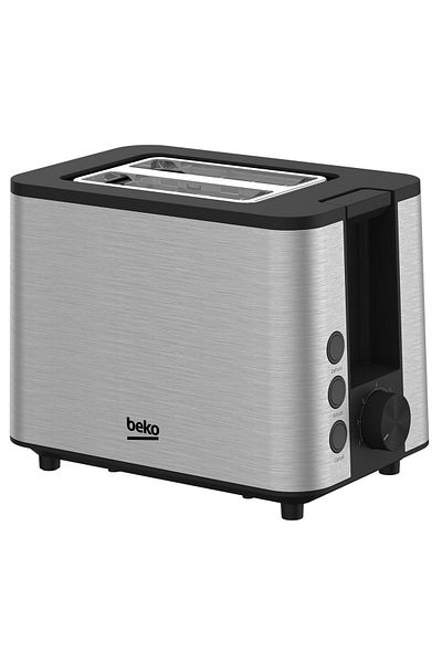 Beko Toaster BEKO TAM7321I, 2 slices, 950W, silver-black