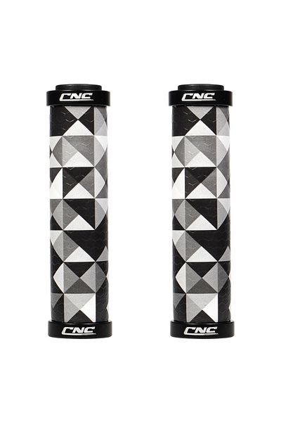Choice White triangle CNC Bicycle Handlebar Grips Ultraight Mountainbike Lenker Grip Anti-skid Schock-abso