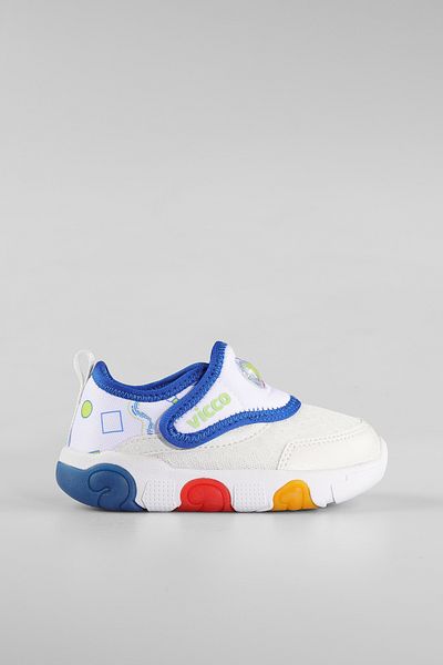 Vicco Sort Lighted Baby Boy White/Sax Blue Sports Shoes