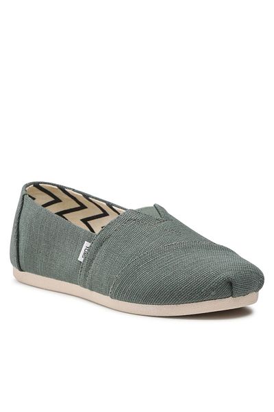 Toms Pantofi sport damă verzi TOMS-HERITAGE CANVAS ALPARGATA DE DAMĂ 10017719 BONSAI GREEN