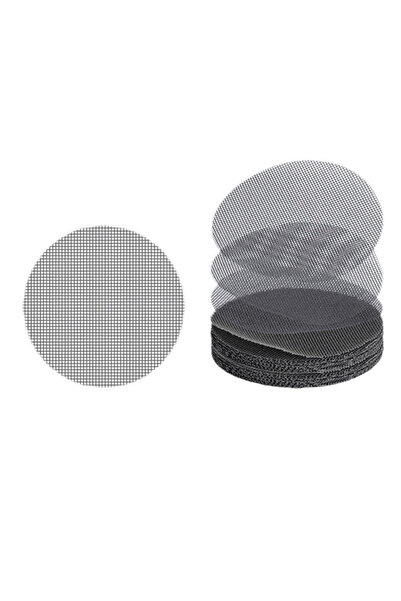 Choice 50 قطعة 5 × 5 سم 50 قطعة حشية أصيص زهور سيراميك سوداء مانعة للتسرب ترب...