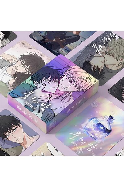 Choice L New Korean Comic Set Magic Spell Laser Lomo Card Manga Characters 3 Inches Photo Card Fans Collec.
