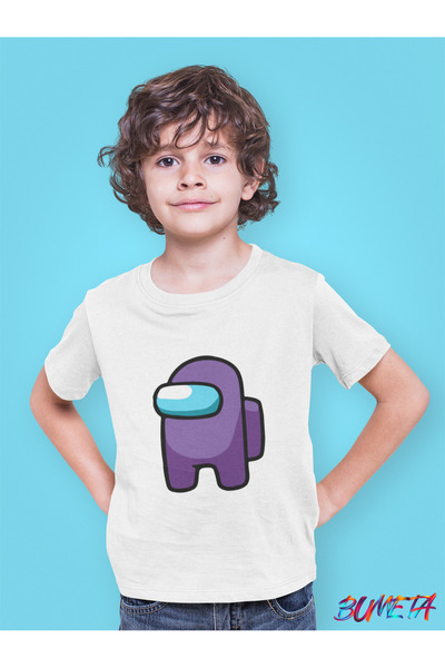Bumeta Tricou pentru copii Mini Imposter Purple Crew Among Us