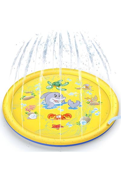 FİAPFO Inflatable Pool Toy With Interactive Water Jets