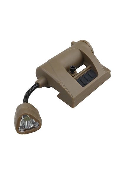 Choice Tan Tactical Helmet Light 4 Modes MPLS CHARGE LED Hunting Helmet Flashlight Outdoor Military Headlam