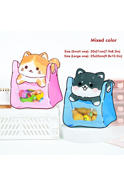 Choice1 20 قطعة متنوعة، 20 قطعة، 50 قطعة، حقائب مدرسية بلاستيكية محمولة برسوم...