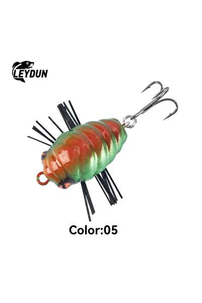 Choice طُعم صيد الحشرات LEYDUN MicroBug مقاس 20 مم ووزن 1.4 جم و30 مم ووزن 3....