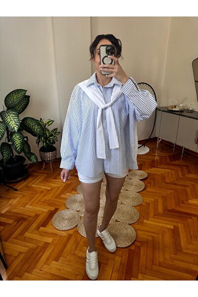 MODA GÖMLEK-WASHİNGTON ÇİZGİLİ-6749