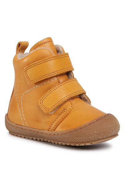Naturino Cizme baieti, fata portocalii NATURINO-NATURINO BUBBLE VL NAPPA SPAZZ.LIN.WOOL ZUCCA