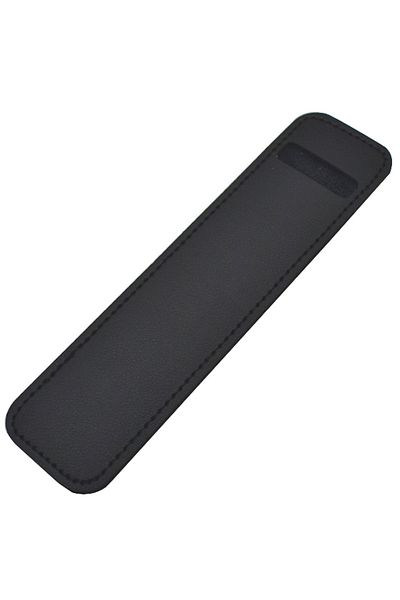 Choice Black Pen Pouch for Ballpoint & Fountain Pens Soft PU Leather Pencil Case Conveniently Carrying and