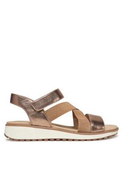Caprice Women's Sandals brown CAPRICE-9-28704-44 341 TAUPE METALLIC