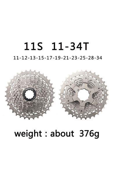 Choice 11 Speed 11-34T SENSAH 8/9/10/11 Speed Road Bike Cassette 11V 23T/25T/28T/30T/32T/34T/36T Bicycle Fr