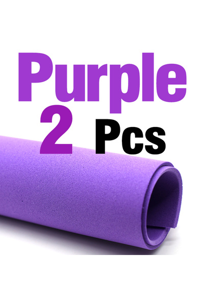 Choice رغوة ذباب رفيعة من MNFT أرجوانية، قطعتان، 24×24 سم، 2 مم - مادة ربط ال...