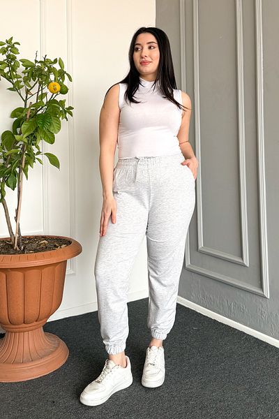 ModaPlaza Γυναικείο παντελόνι Plus Size 2017