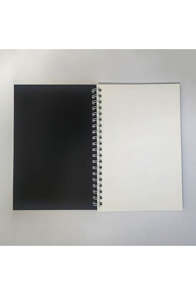 Choice 18X12cm 50sheets 1 Book Retro Spiral Coil Kraft Paper Notebook Sketchbook Painting Diary Drawing Pa