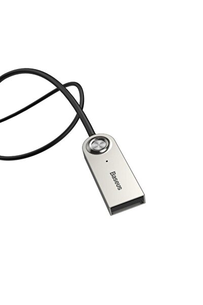 Baseus Adaptor Audio Baseus Bluetooth Jack 3.5mm, alimentare prin USB, Negru