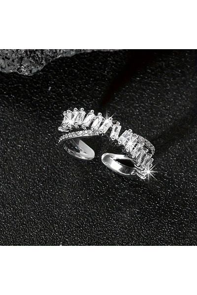 Ayzen Adjustable zircon ring