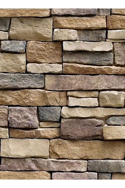 Primo Plus 3D adhesive wallpaper with brick design