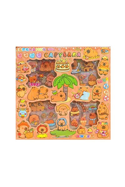 Art Tone Sticker Set Sz-332 100 Pieces Boxed
