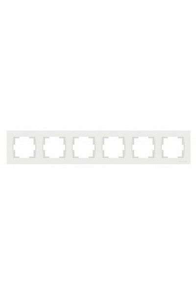 Mutlusan Rita Six Horizontal Frame White