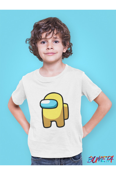 Bumeta Tricou pentru copii Mini Imposter Yellow Crew AMONG US