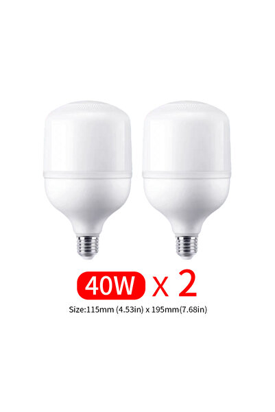 Choice أبيض بارد 220 فولت (189-265 فولت) 40 واط 2-5 قطع من مصابيح LED تيار مت...