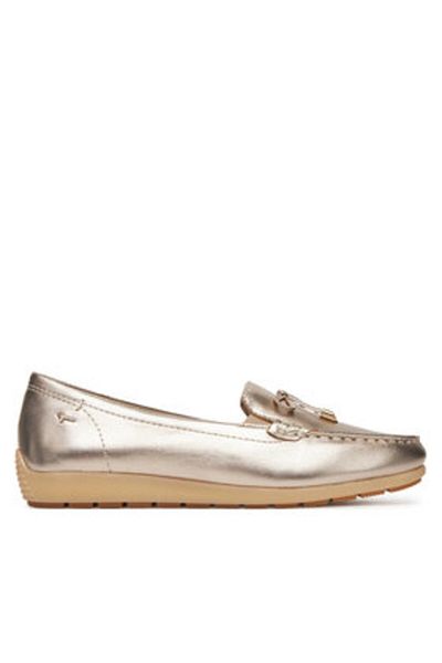 Tamaris Mocasini aurii pentru femei TAMARIS COMFORT-8-84600-44 909 LT GOLD