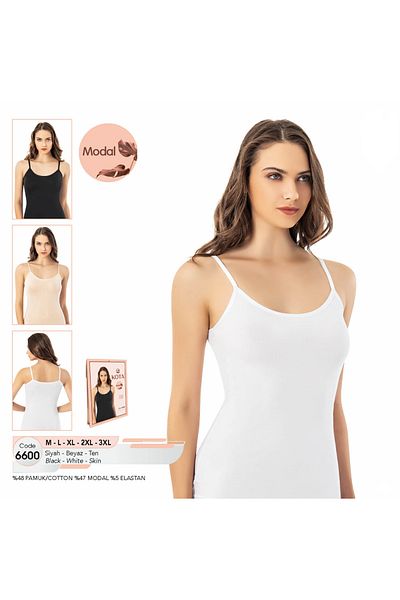 Fily Underwear Kota Modal Fabric Thin Strap Tank Top