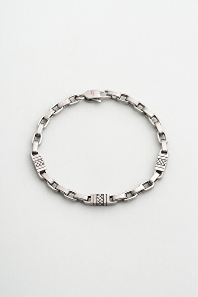 So CHIC... Etnik Stil Çelik Erkek Bileklik