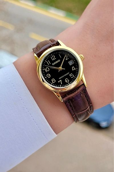 Casio Kasası Sarı Kordonu Kahverengi Renk Garantili