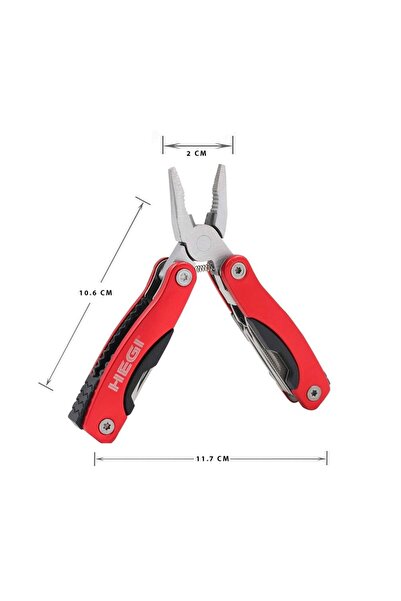 Hegi 10 Fonksiyonlu Kamp Pensesi – Siyah – Paslanmaz Çelik | Outdoor & Survival