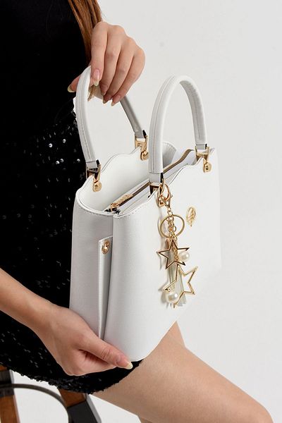 STYLE BAGS Stylebags Tassel Women's Shoulder and Crossbody Bag 17X24 Size