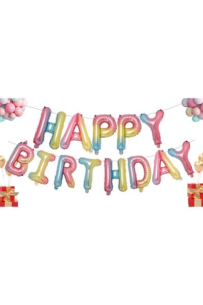 Choice HAPPY BIRTHDAY 16INCH CY609v3JIANBIAN 13pcs Birthday Balloon Rose Gold Color Foil Letter Balloons se