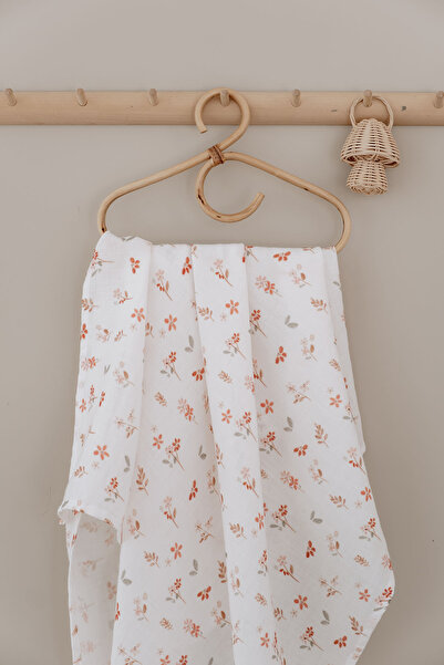 Tuğba Kuğu Müslin Örtü - Pureline Series - Soft Bloom