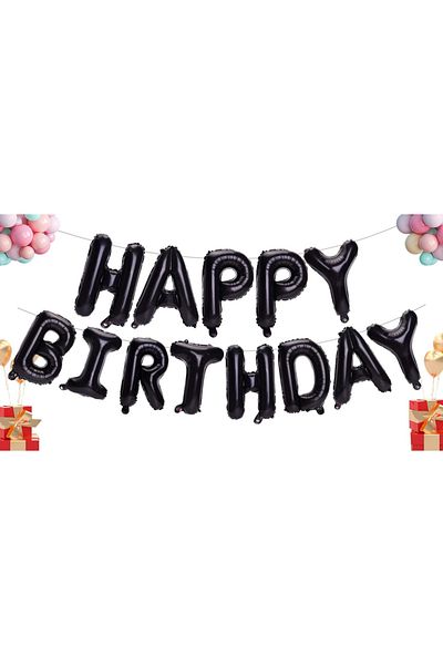 Choice HAPPY BIRTHDAY 16INCH CY609v12HEI 13pcs Birthday Balloon Rose Gold Color Foil Letter Balloons set Ha