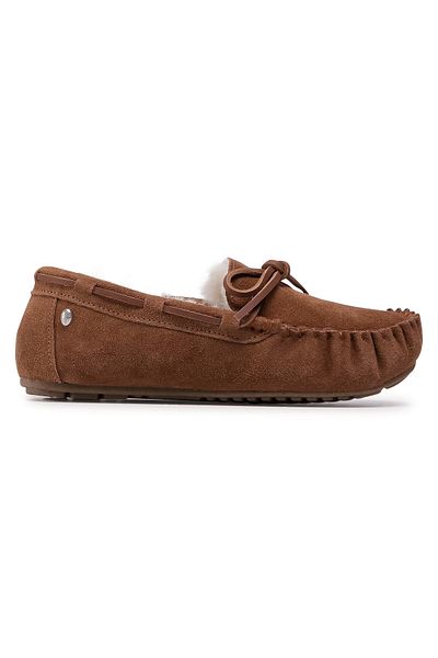 EMU Australia emu australia Papuci de casă pentru femei maro EMU-W10555 AMITY CHESTNUT/CHESTNUT