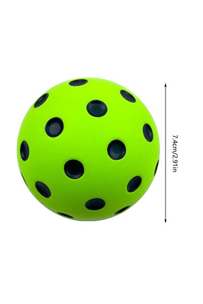 Choice كرات إسفنجية خضراء لممارسة رياضة البيكلبول، كرة ارتداد هادئة، كرة بيكلبول، ملحقات بيكلبول، بي