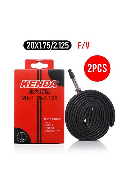 Kenda 20 1.75-2.125 FV 2PCS KENDA Bicycle Inner Tube 12/14/16/18/20/24 Inch Schrader Presta Butyl Rubber M