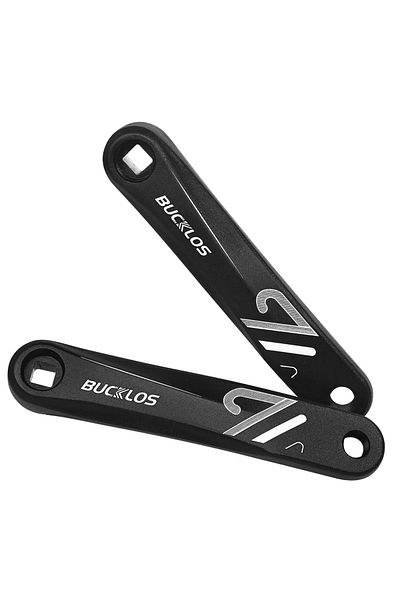 BUCKLOS Square-L-R-170 BUCKLOS Bike 152/170/175MM Crank Arms Aluminum Alloy Bicycle Crank Durable High Stren
