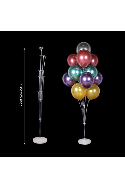 Choice as picture 3 Balloon Support Balloon Stand Holder Balloon Stick Tubes Wedding Birthday Party Decorat