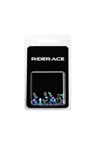 Choice Multicolor 12pcs Bicycle Disc Brake Rotor Bolts T25 Torx M5x9mm Hydraulic Brake Bolt Stainless Steel